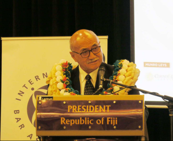 Dr. Lou hong of the institute attended an international conference in the republic of Fiji